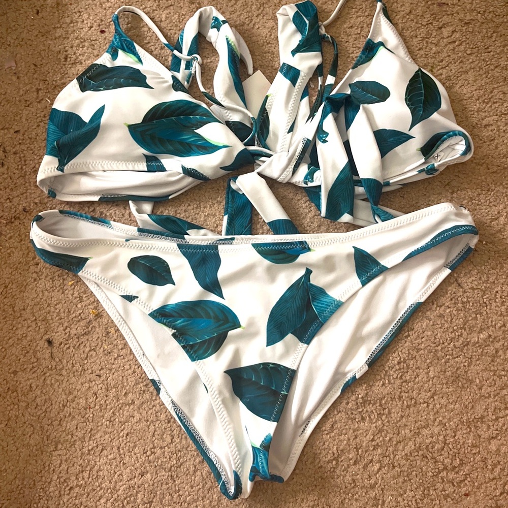 Palm bathing suit